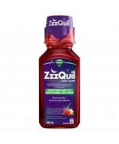 ZzzQuil Liquid NightTime Sleep-Aid, Calming Vanilla Cherry 354mL